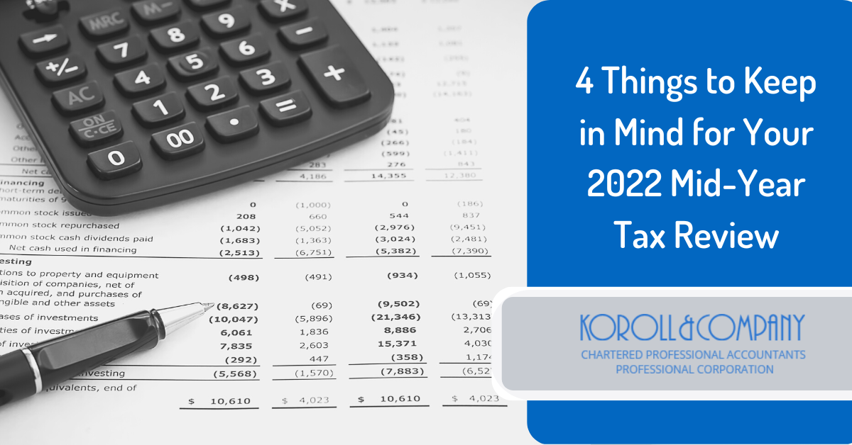 B2 Mid year tax review