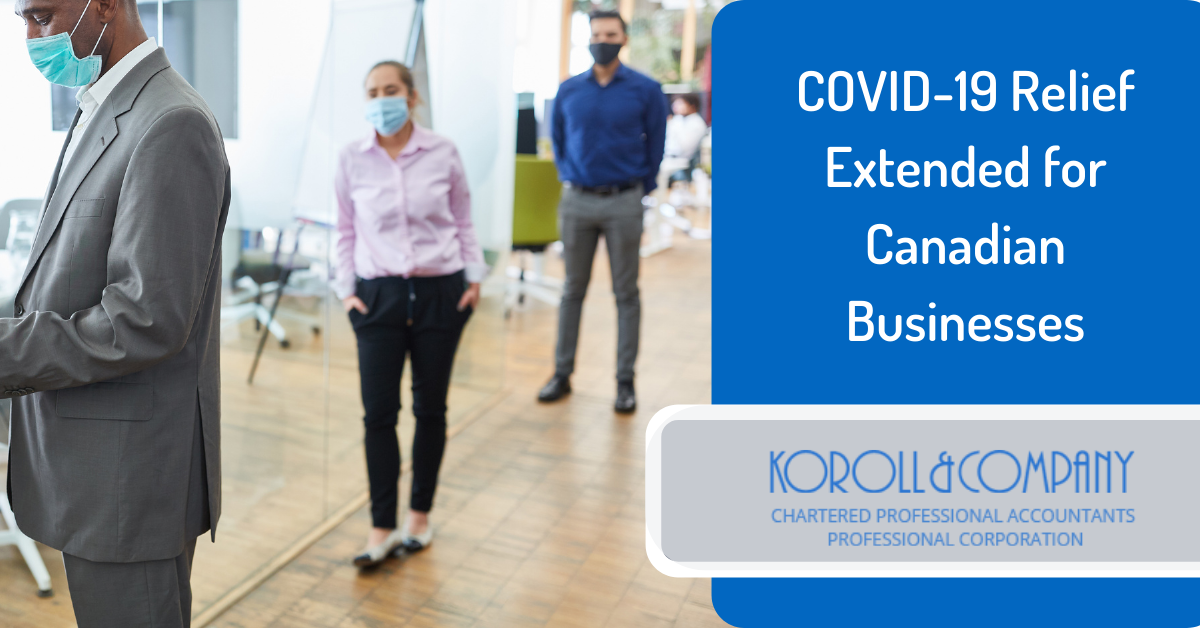 Covid Benefits for Canadian Business