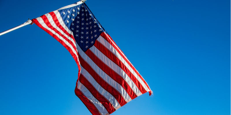 The US flag