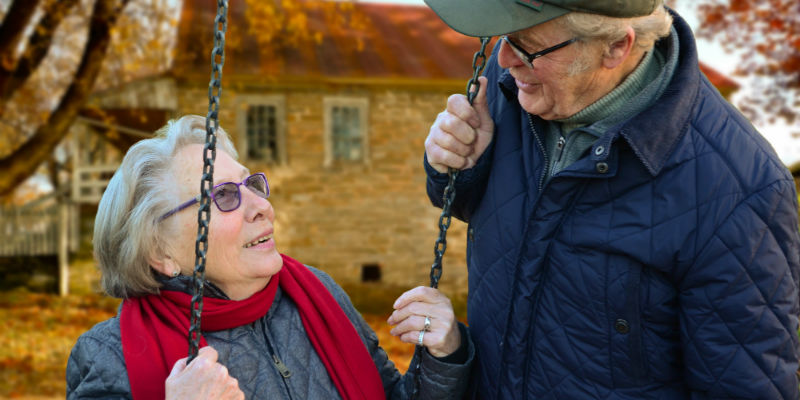A retired couple 
