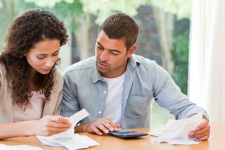 Couple Reviewing Taxes