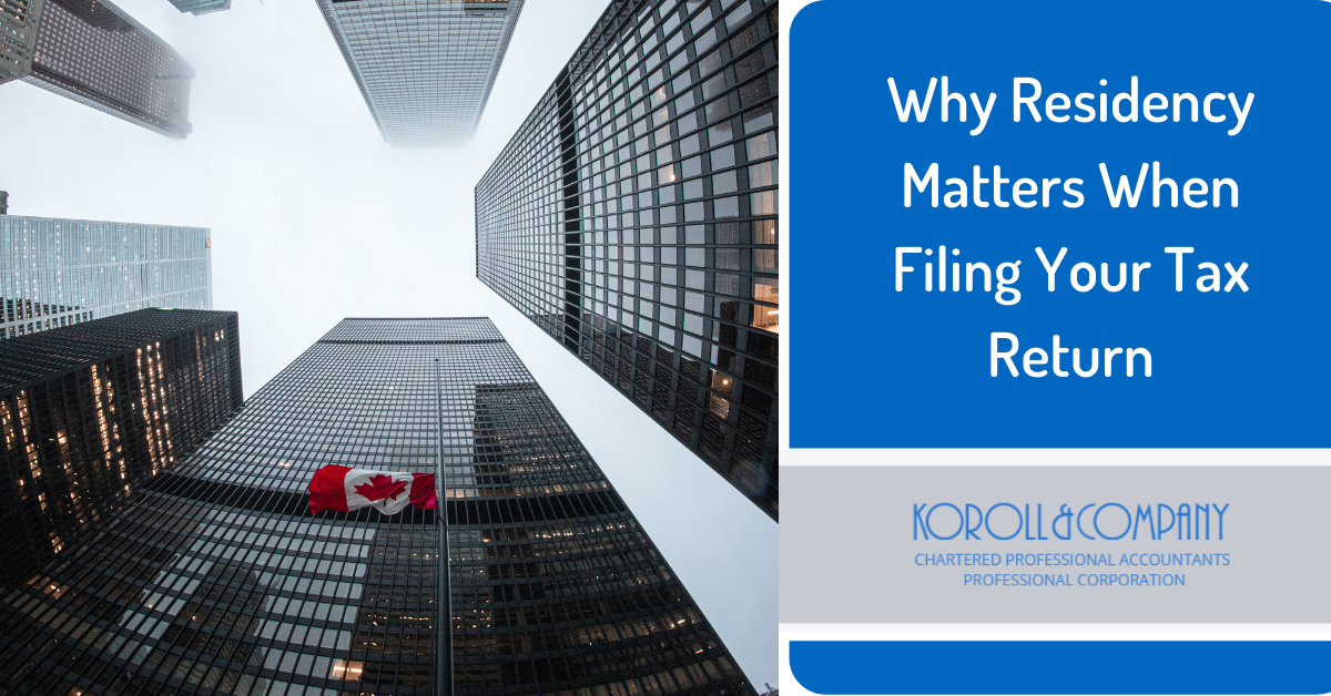 Why Residency Matters When Filing Tax Return